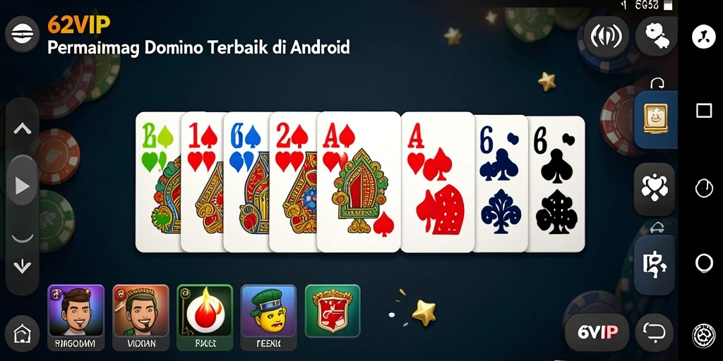 Tampilan gameplay seru dan menarik dari 62VIP.