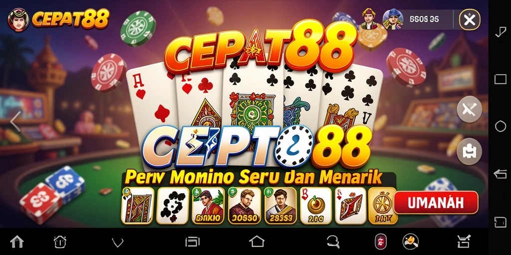 Tampilan gameplay seru dan menarik dari CEPAT88.