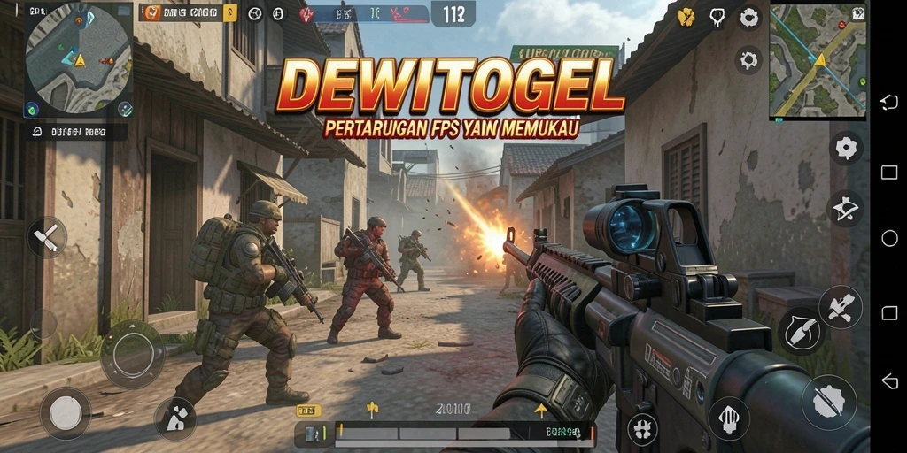 Screenshot dari gameplay intens DEWITOGEL menunjukkan aksi dan taktik yang mendebarkan.