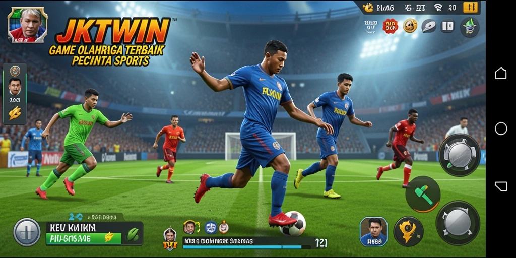 Menampilkan gameplay dinamis dan kompetitif pada JKTWIN.
