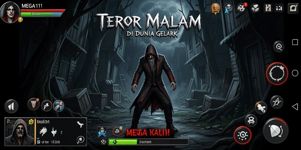 Gameplay seru dengan suasana Horror yang mencekam.